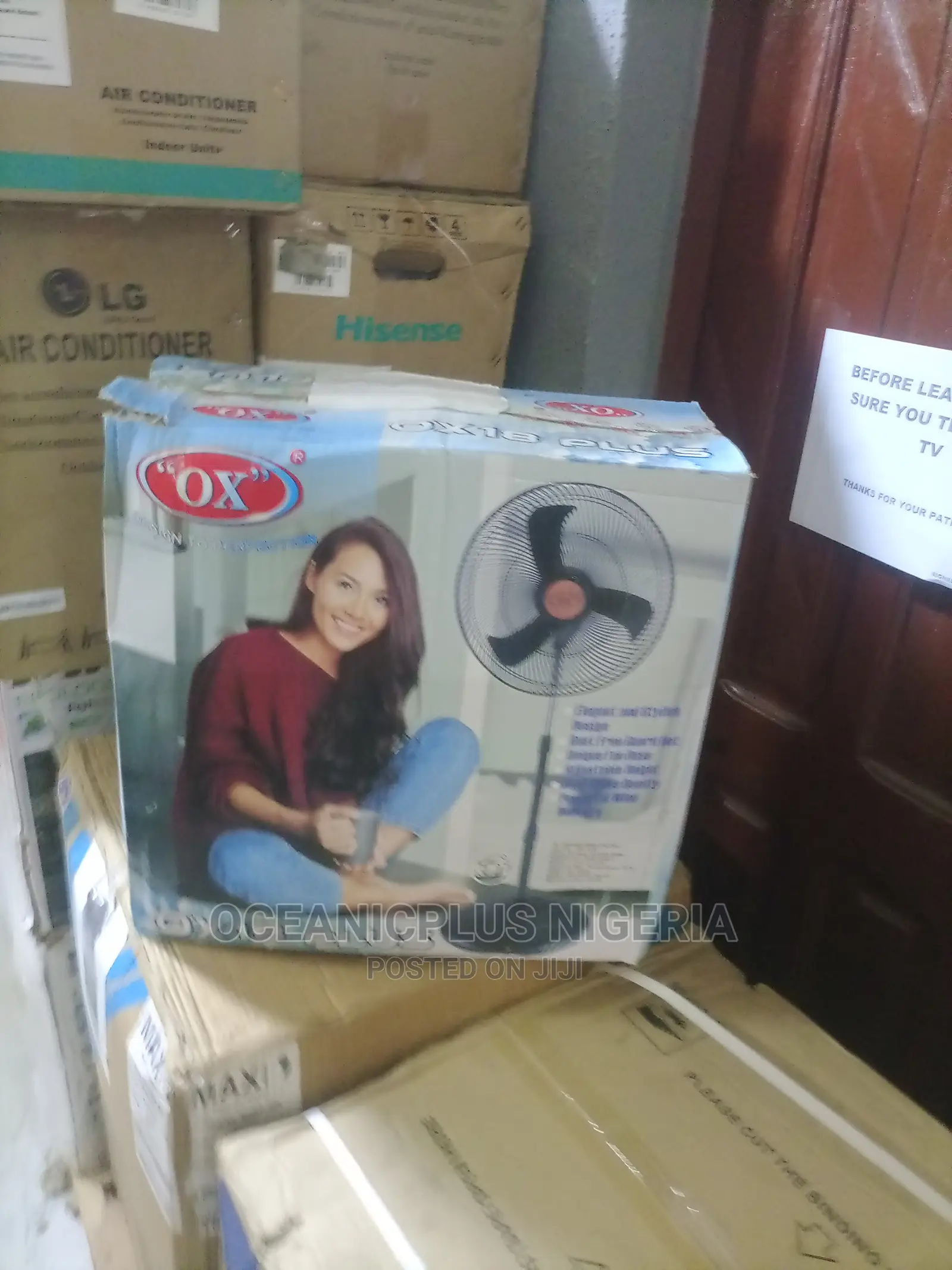 Best Quality OX Inches Standing Fan