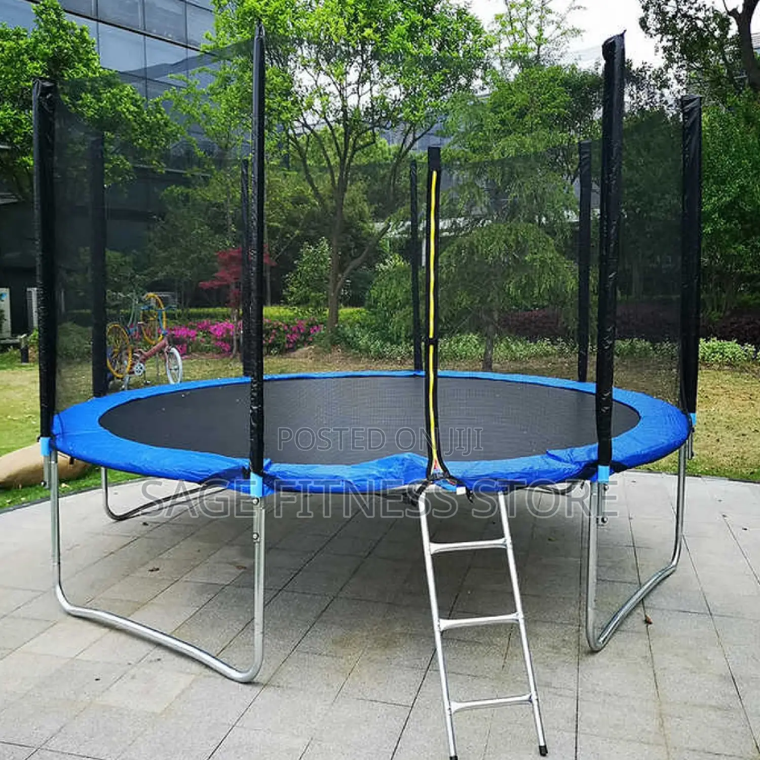 10ft Jumping Trampoline With Ladder
