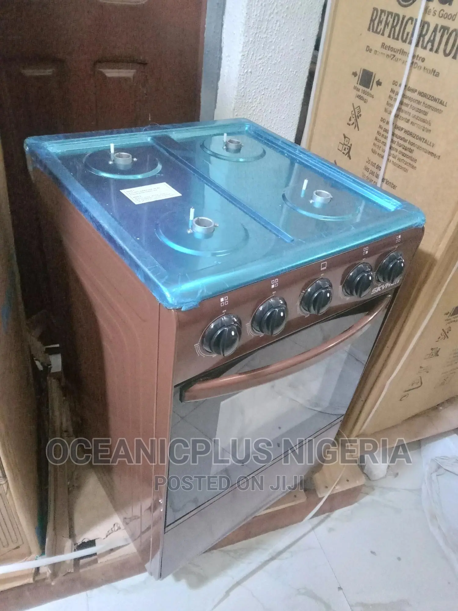 Portable Skyrun 4 Gas Cooker With {Oven}