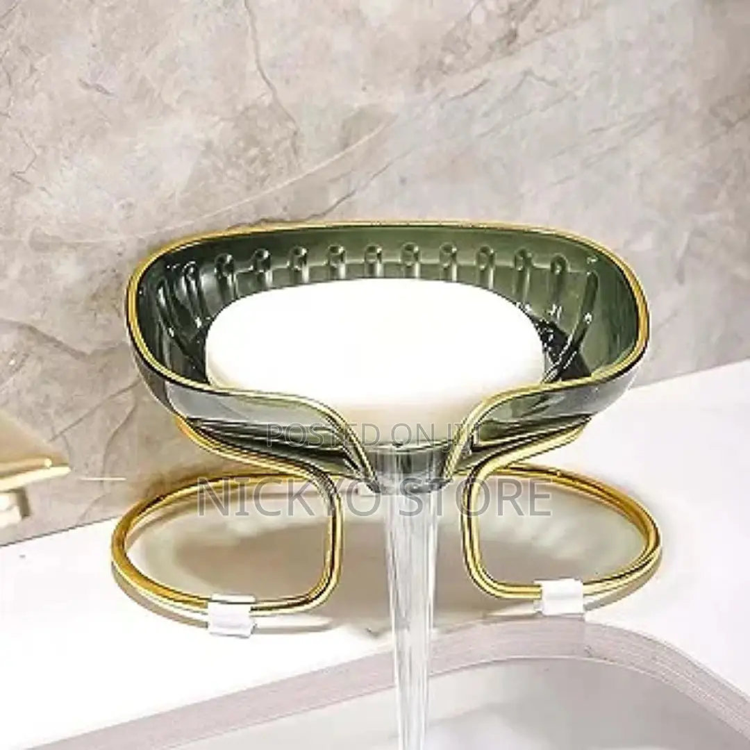 Soap Dish With Drain Soap Box Holder