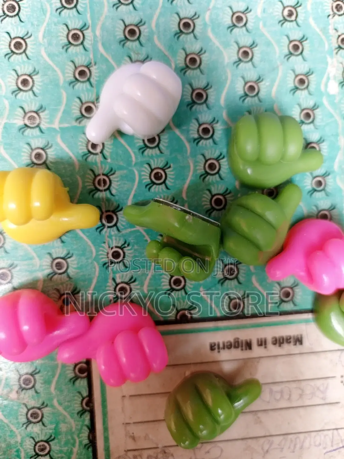 10 Pack Thump-up Design Adhesive Cord Holders Key Holders