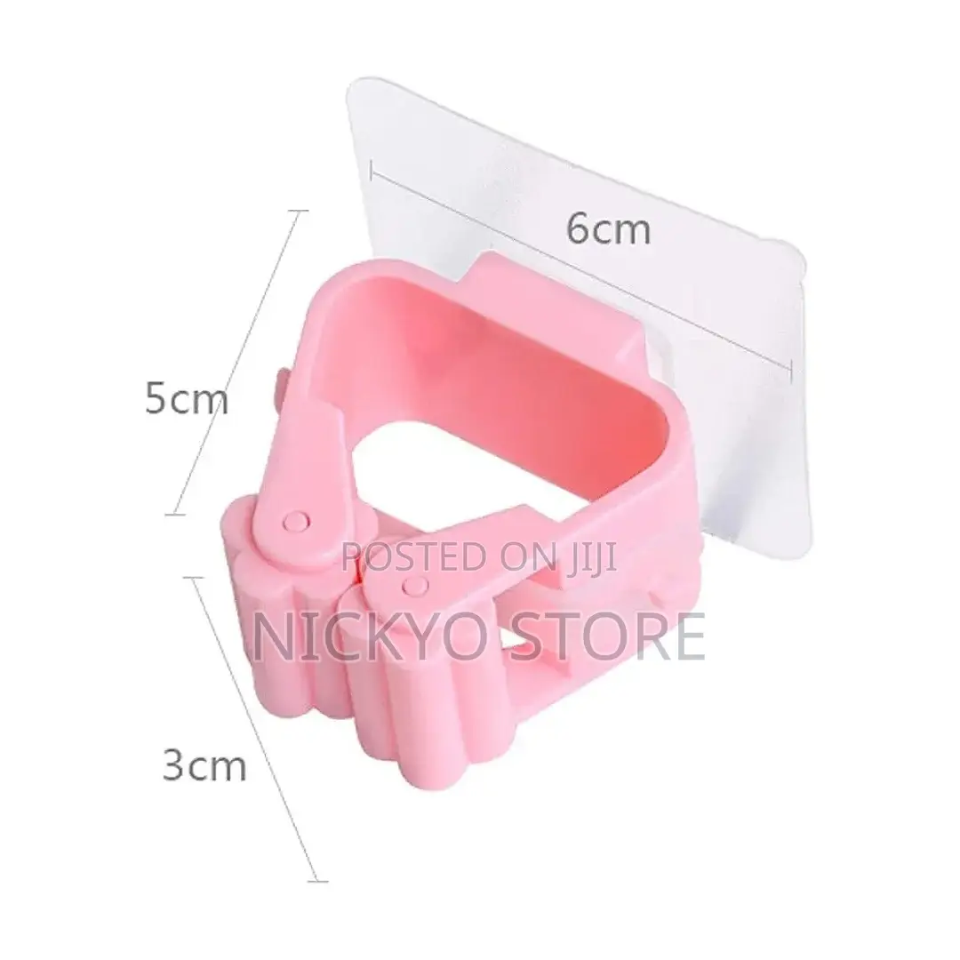 Broom Mop Wall Mount Holder Self Adhesive Tape