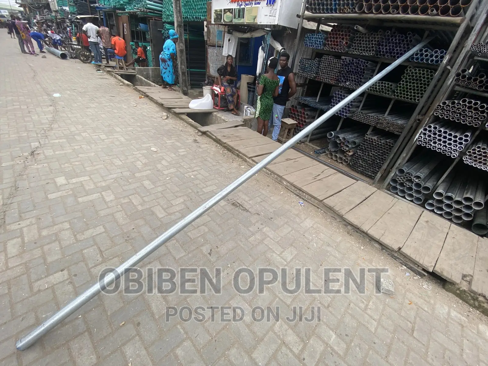 Hot Deep 2” Complete 3mm Original Galvanized Steel Pipe