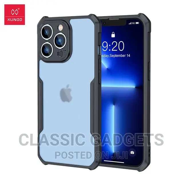Xundd Transparent Shockproof Case for iPhone 14 Promax