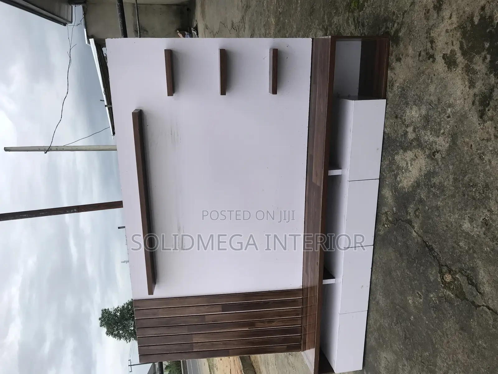 Solid Interior 7ft Tv Stand
