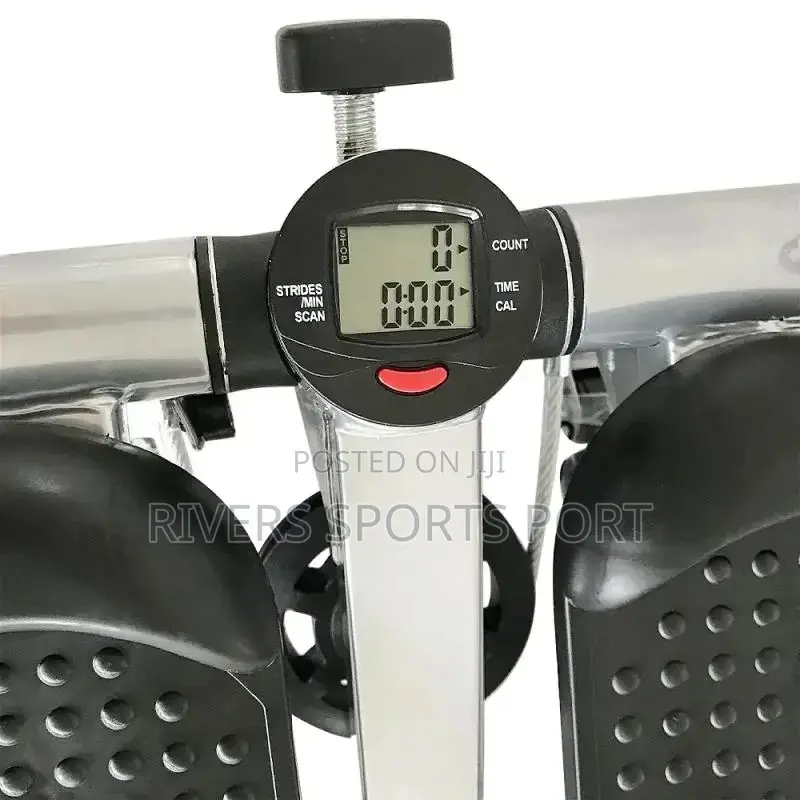 Mini Stepper With Display Counter and Resistance Bands