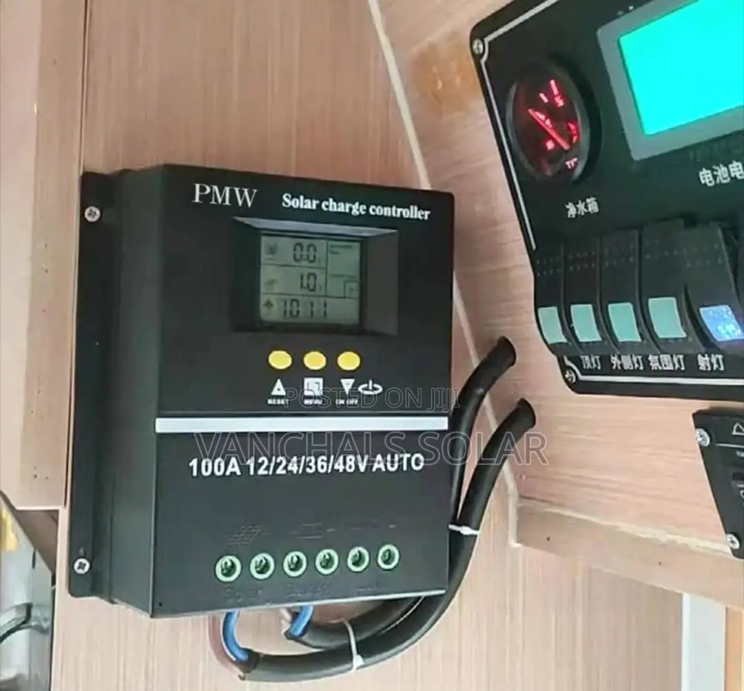 PWM Solar Charge Controller 100a 12/24/36/48v Auto