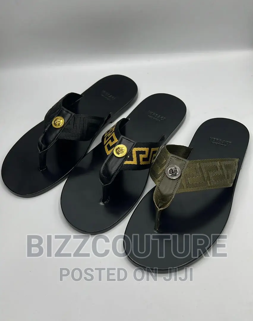 Original VERSACE Slippers Available in Store