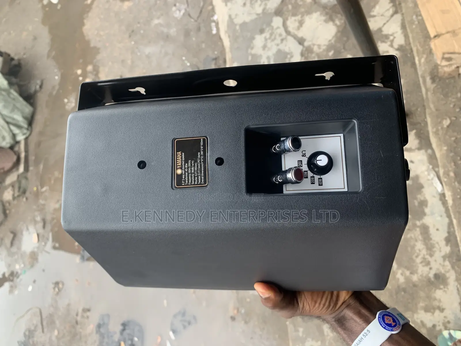 Professional 6.5 2ways Wall Mount Speaker With Watts Switch
