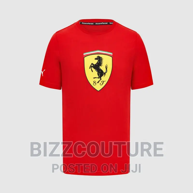 Original Ferrari T-Shirt Available in Store