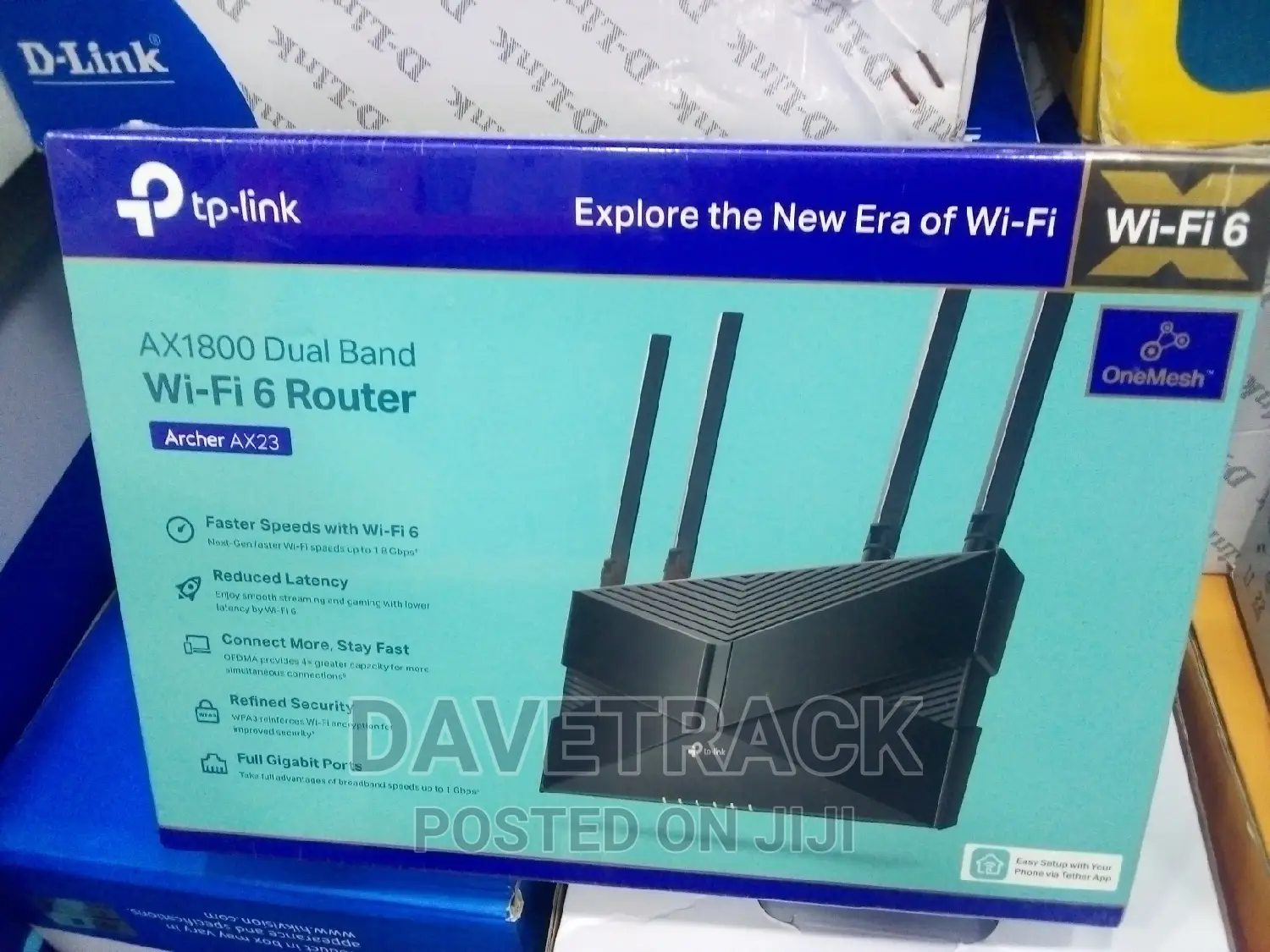 Tp-Link Ax1800 Dual Band Wi-Fi 6 Router