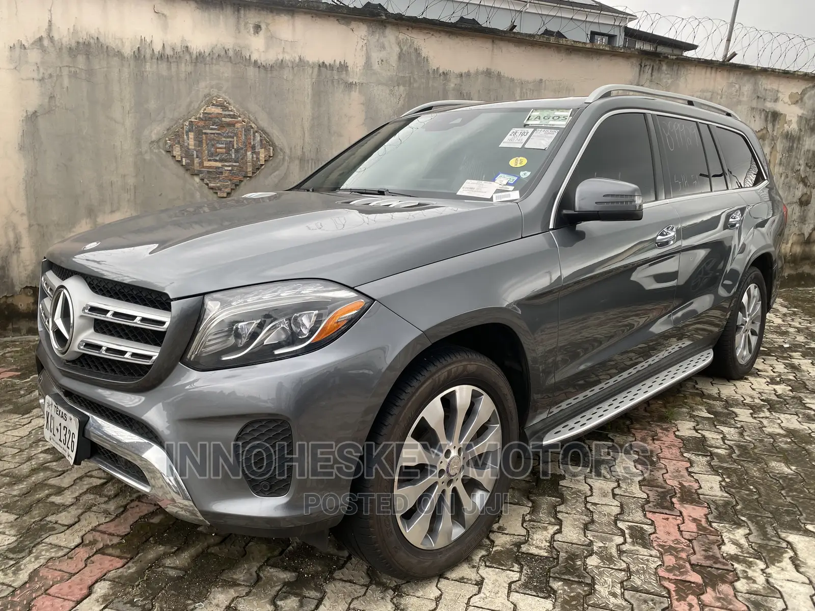 Mercedes-Benz GLS-Class GLS450 4MATIC 2018 Gray