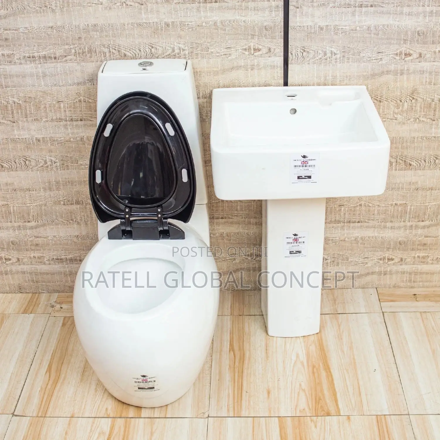 Rockford Castle Executive Toilet (White)