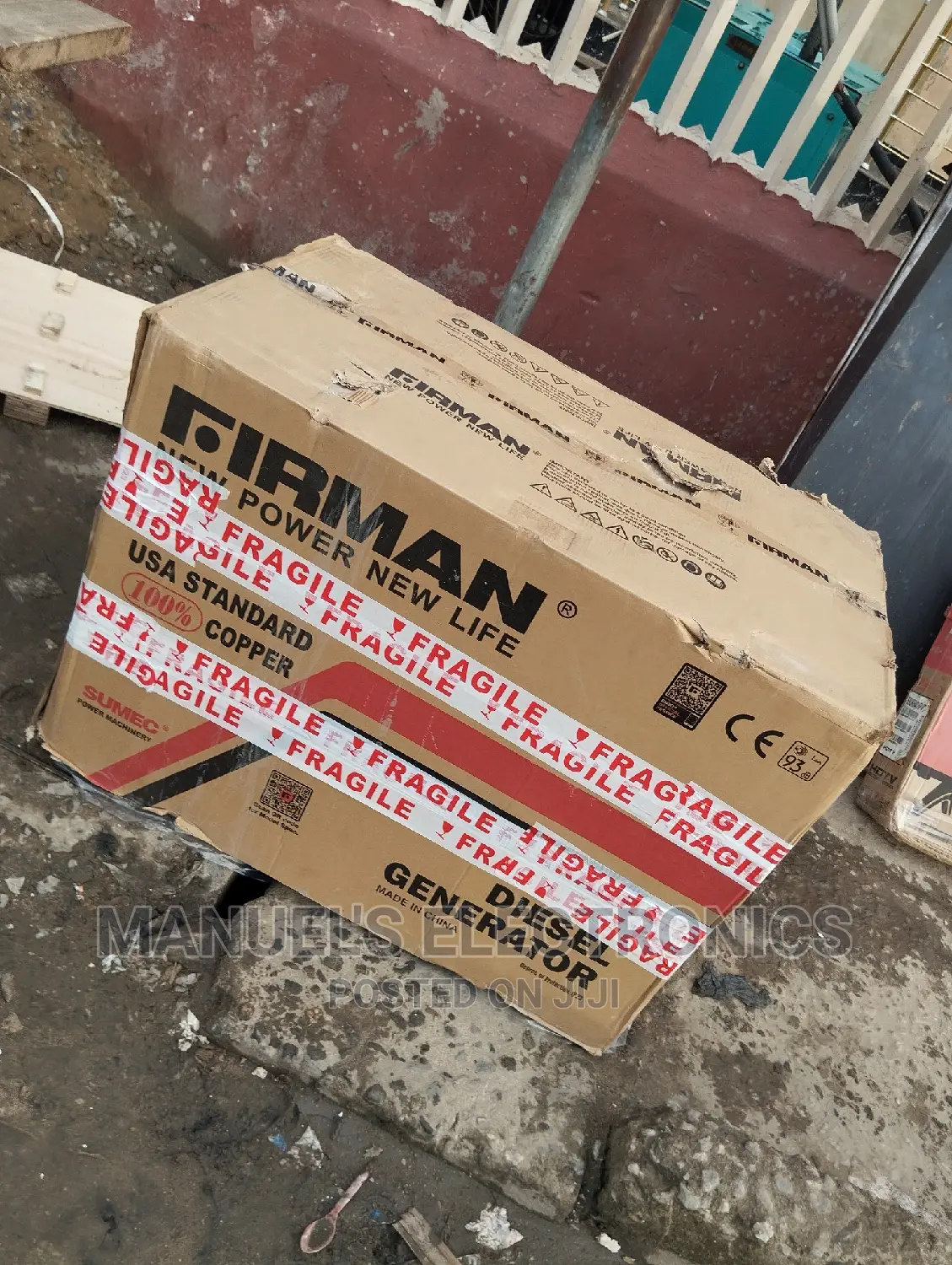Firman10kva Diesel Soundproof Generator Model Sdg12000se