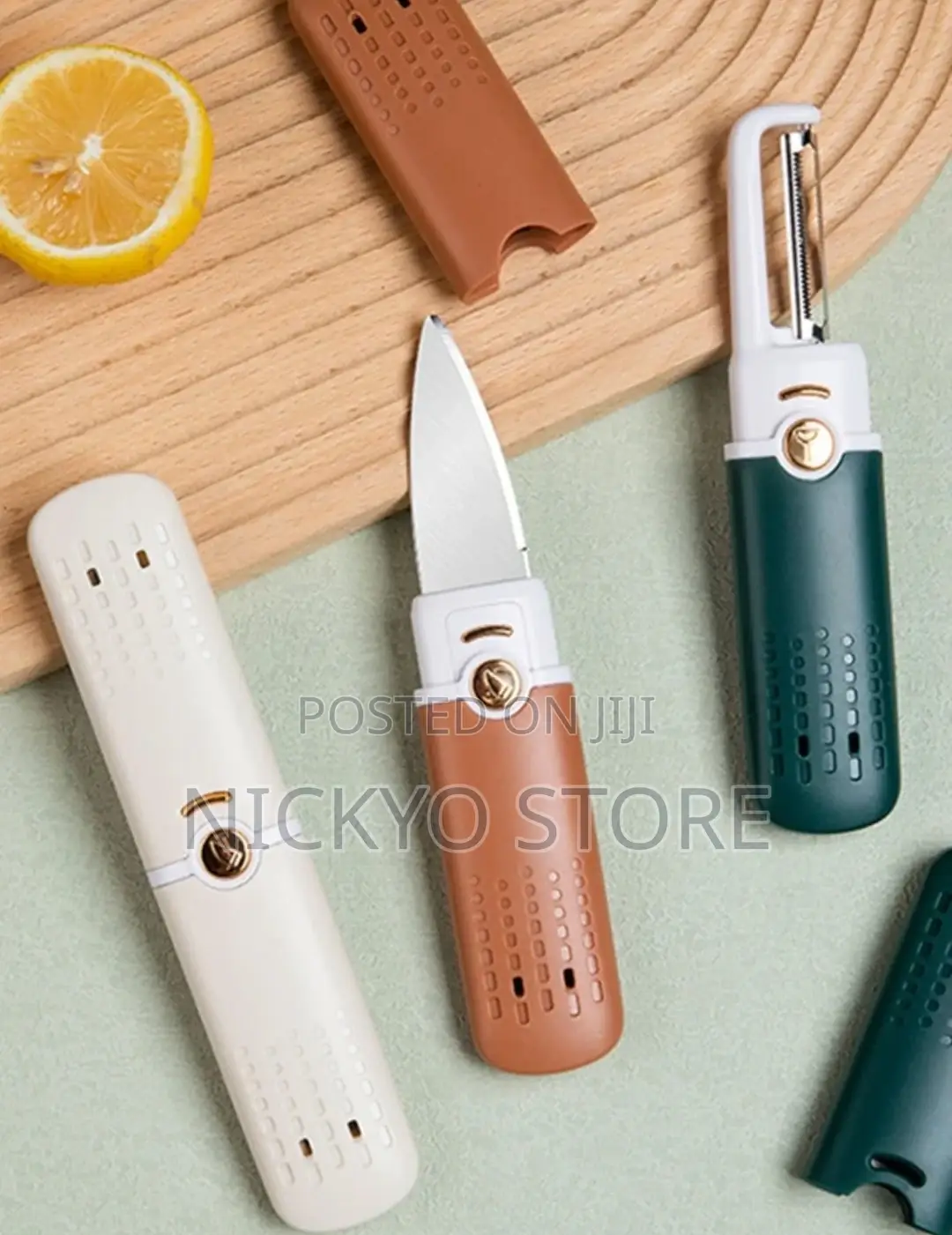 Fruit Knife, Multifunctional Stainless Steel Peeler