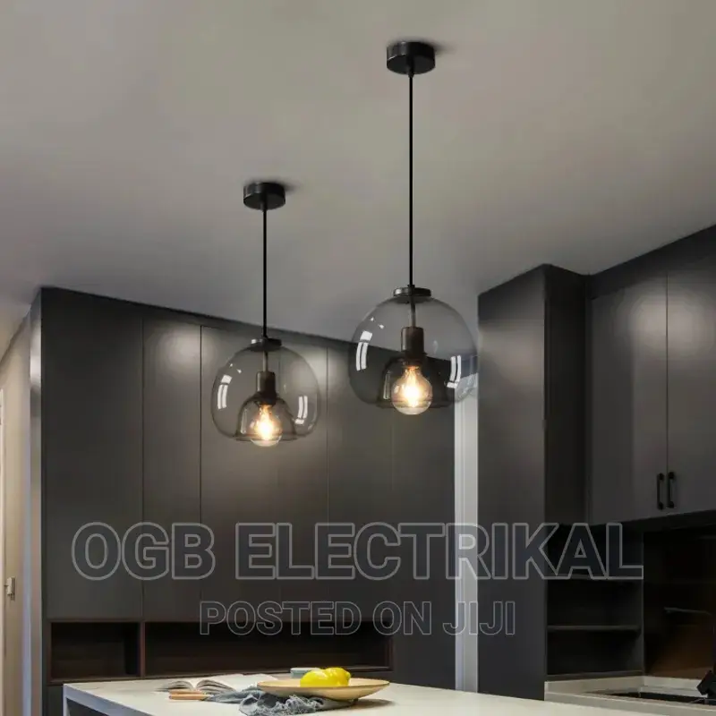 Glass Led Ceiling Pendant