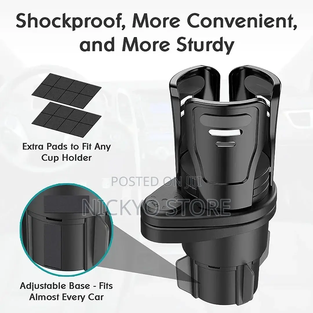 2 in 1 Car Cup Holder Expander / Extender Adapter