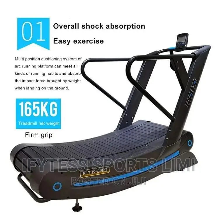 Heavy Duty Curve Manual Treadmill