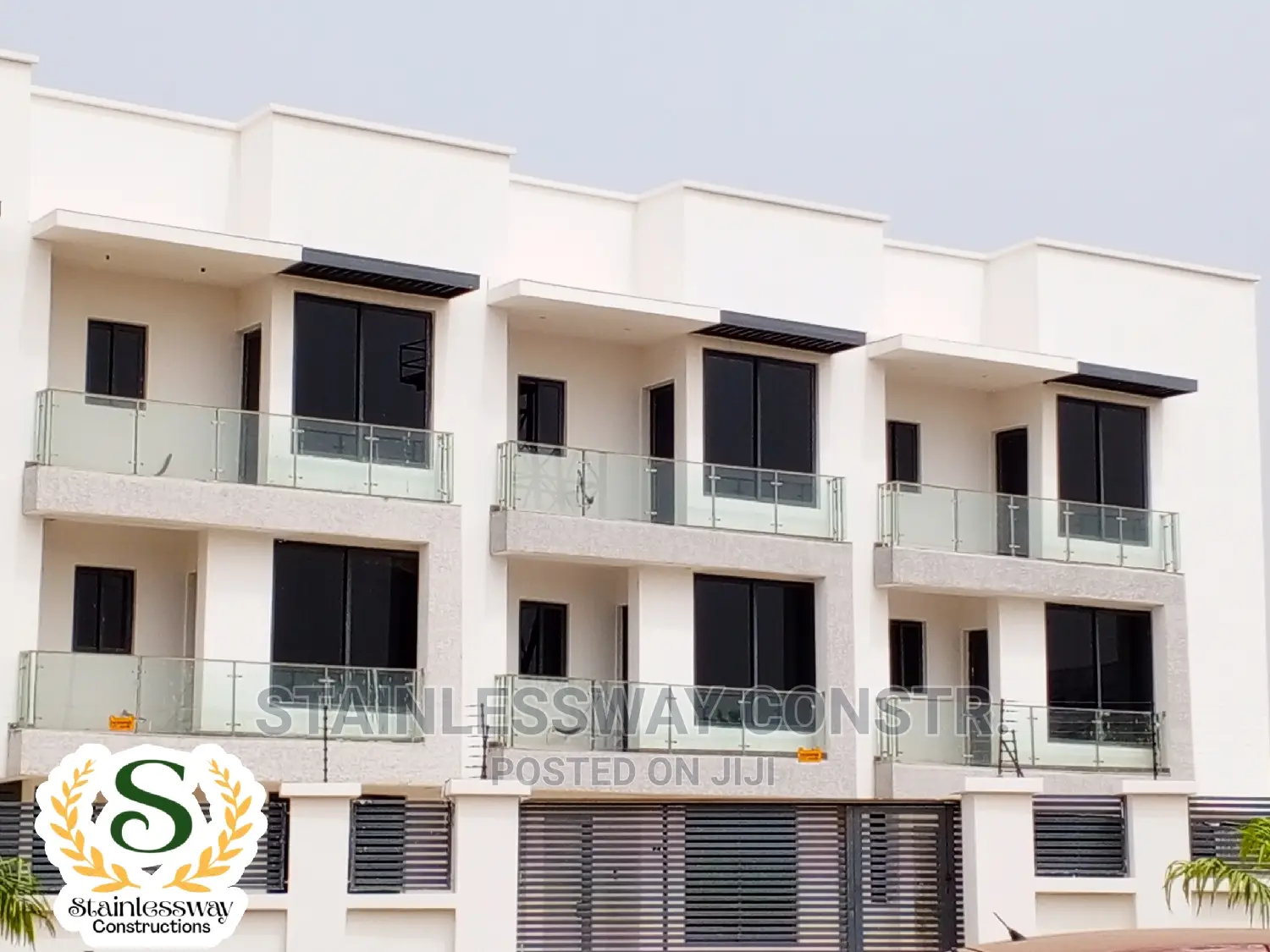 Clear 10mm Glass Railing Top