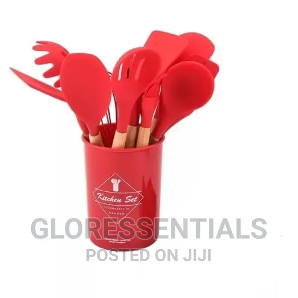 Kitchen Silicone Non Stick Sppon Set
