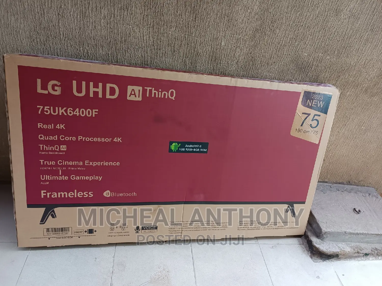 LG 75" Inches Smart Television