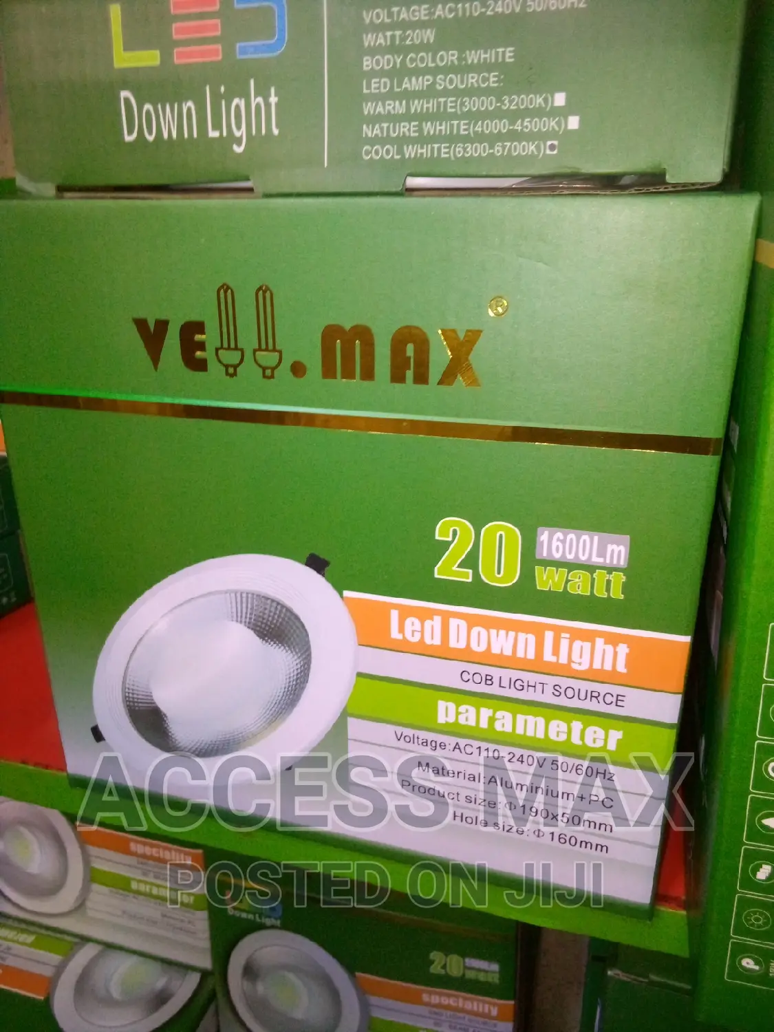 20watt LED Pop Light C O.B Warm White