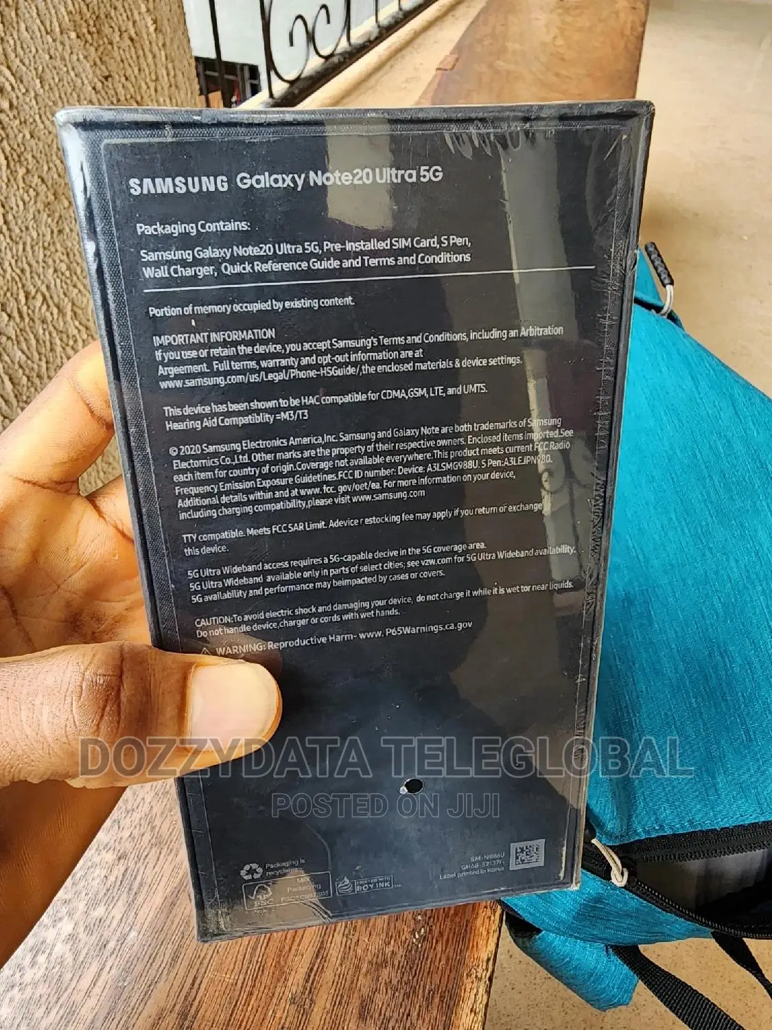 New Samsung Galaxy Note 20 Ultra 5G 256 GB Gold