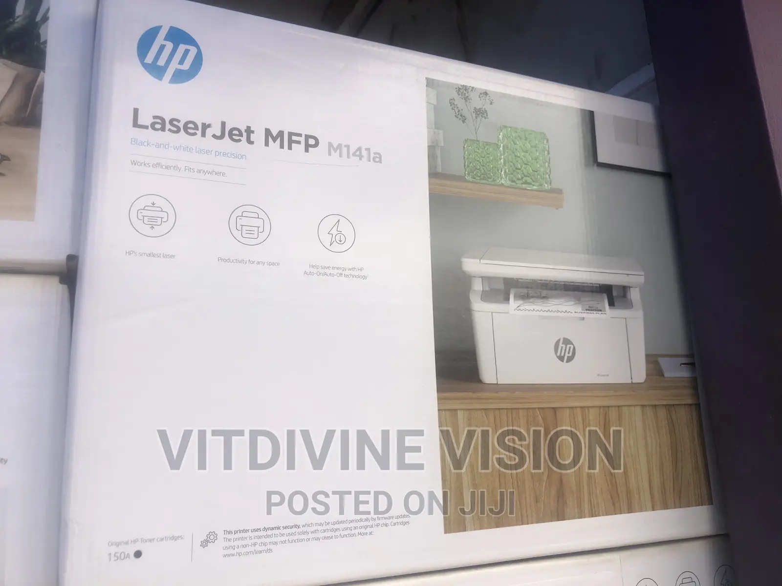 Hp Laserjet MFP M141w Wireless Printer All in One Black 150a