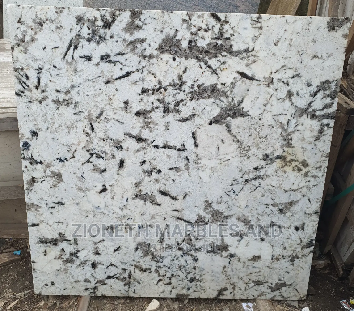 Italian Crema Blanco 90x90 Granite 2cm Thickness Floor Tiles