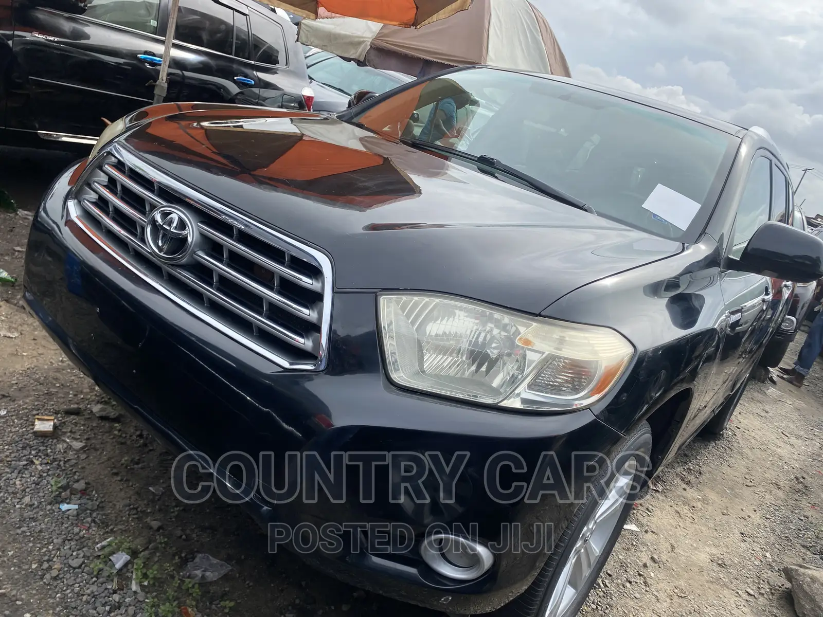 Toyota Highlander Limited 4x4 2008 Black