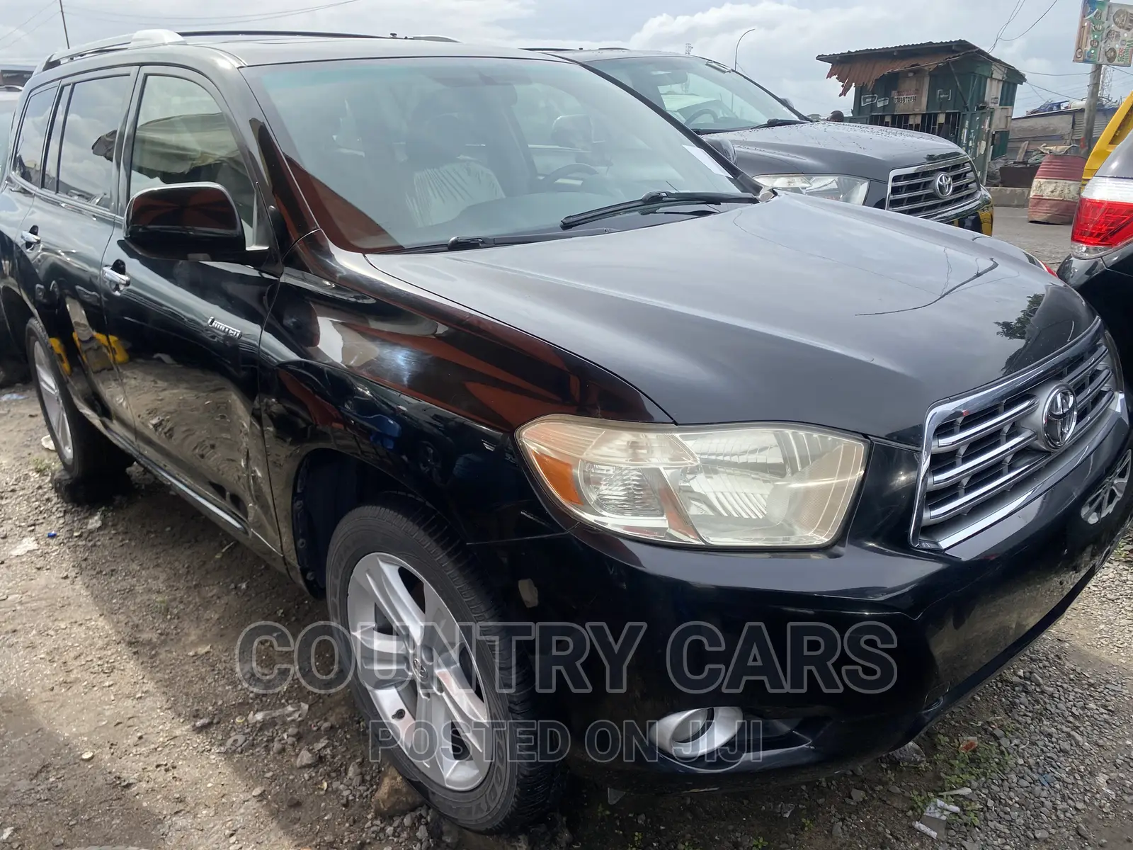 Toyota Highlander Limited 4x4 2008 Black