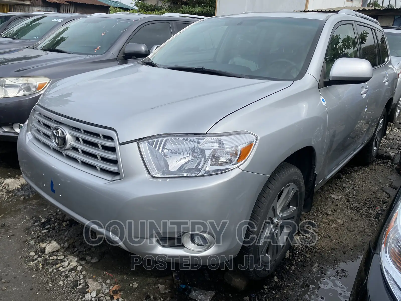 Toyota Highlander Sport 2008 Silver