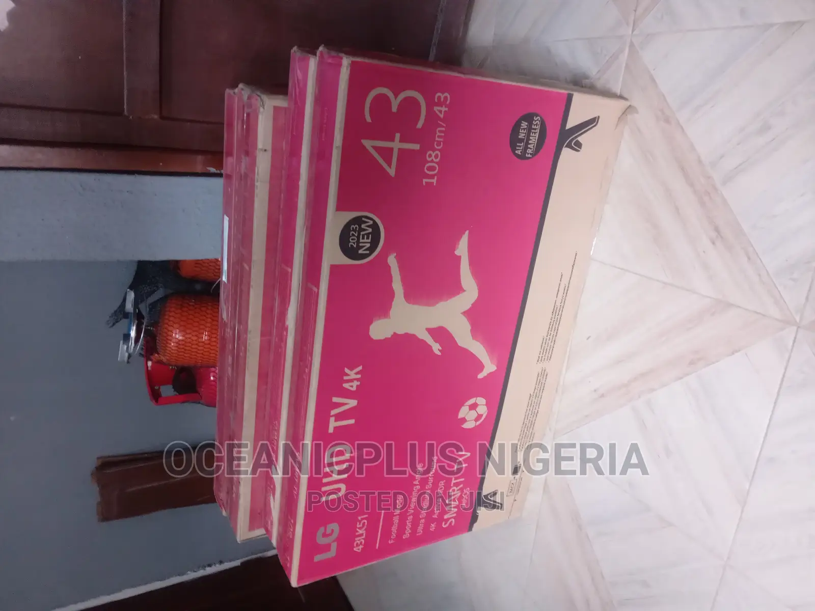 Quality LG 43 Inches Smart Frameless TV