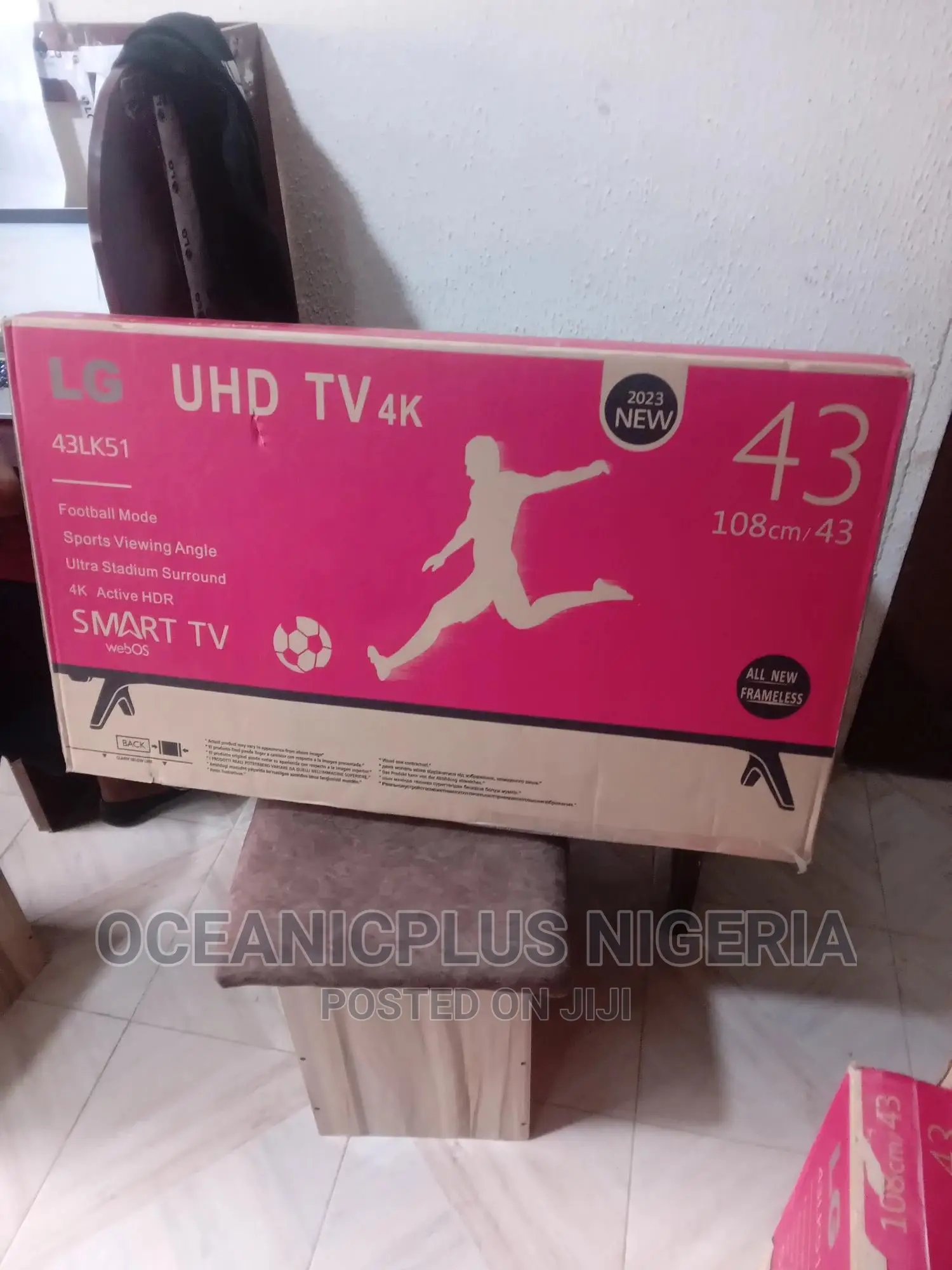 Affordable LG 43 Inches Smart Frameless TV