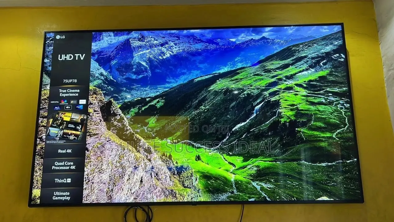 LG Uhd TV 75'' Serie Up78006 - LED Smart TV Webos