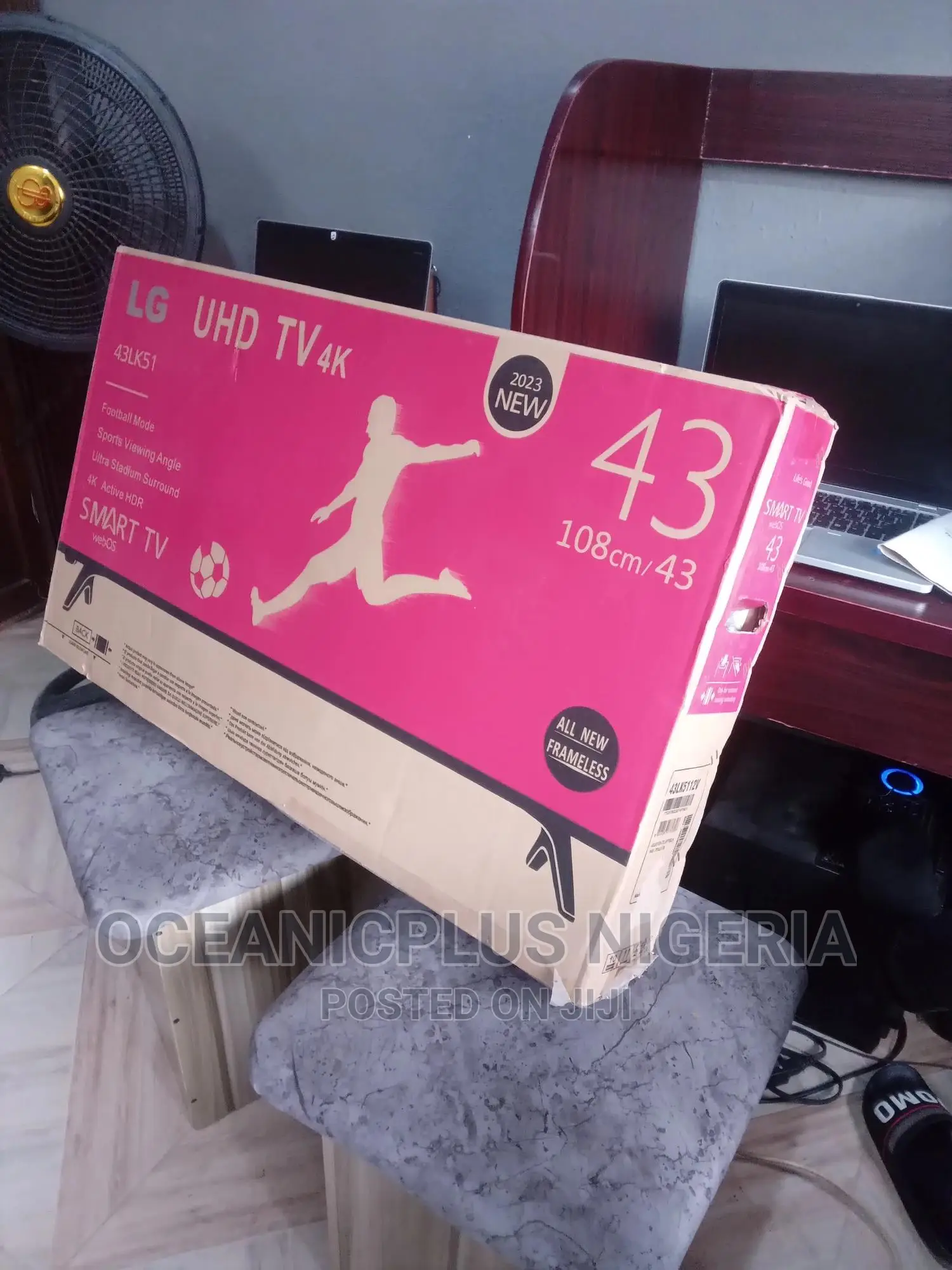 Great Quality LG 43 Inches Smart Frameless TV