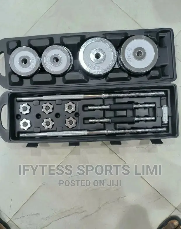50kg Chrome Steel Dumbbell
