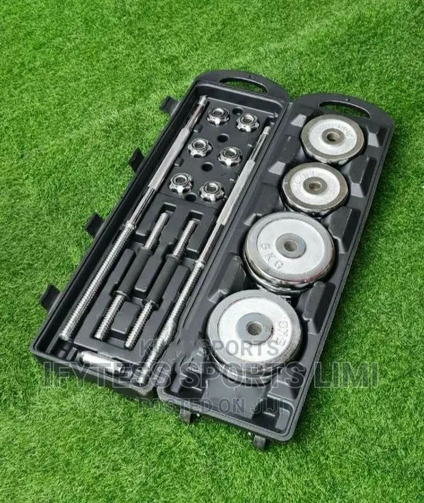 50kg Chrome Steel Dumbbell