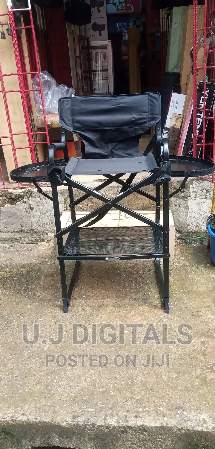 OW-N65ML29T Aluminum Folding Double Tray Makeup Chair