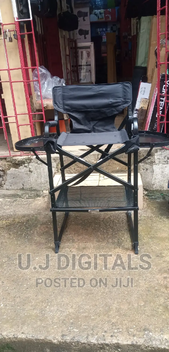 OW-N65ML29T Aluminum Folding Double Tray Makeup Chair