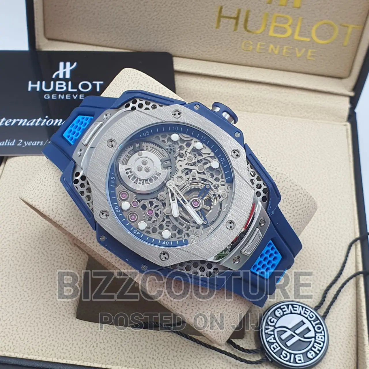 Original HUBLOT Rubber Strap Watch Available in Store