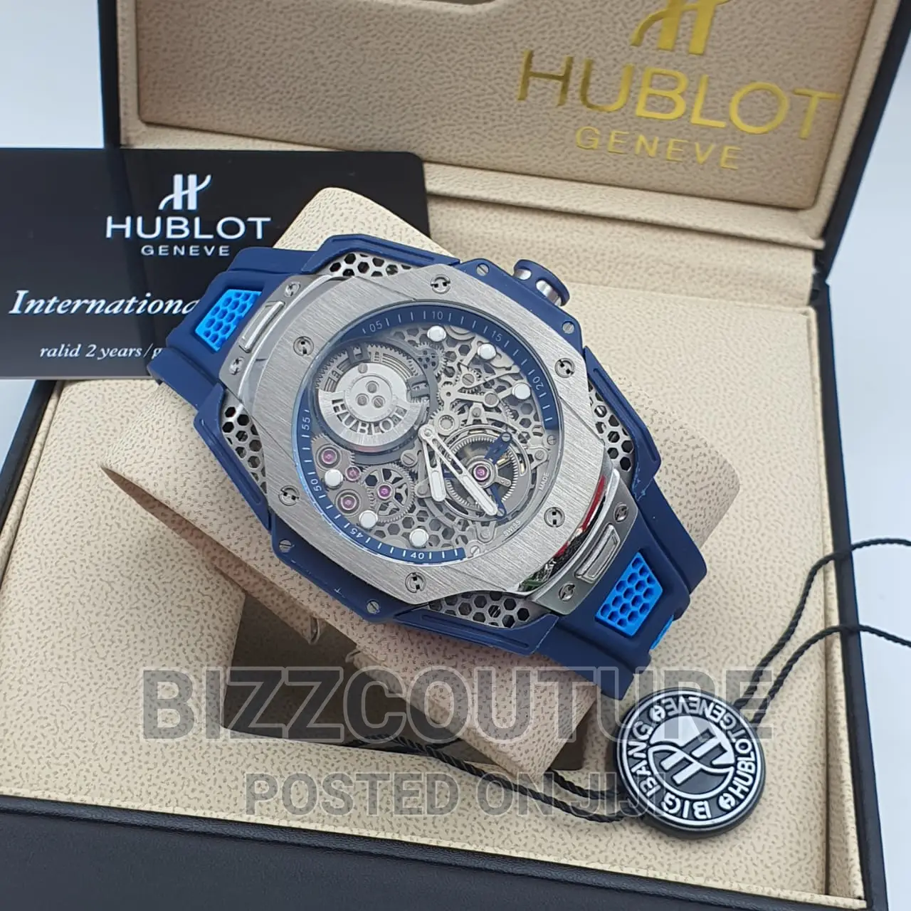 Original HUBLOT Rubber Strap Watch Available in Store