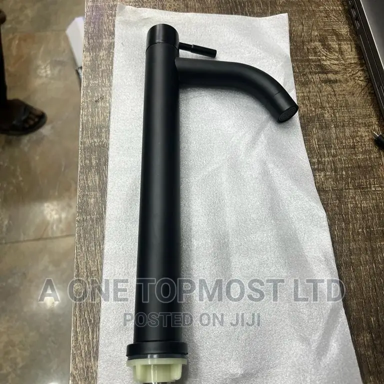 Black Long Sink Tap