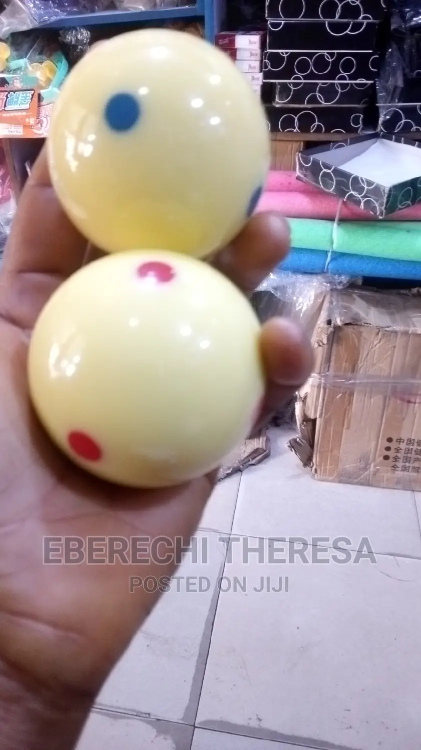 White Dot Snooker Ball