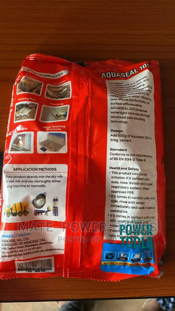 Aquaseal 100 Waterproof Cement 500G
