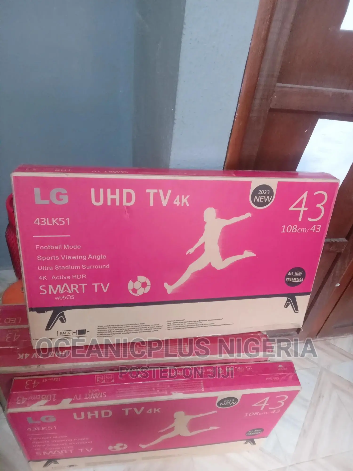 Capable LG 43 Inches Smart Frameless TV