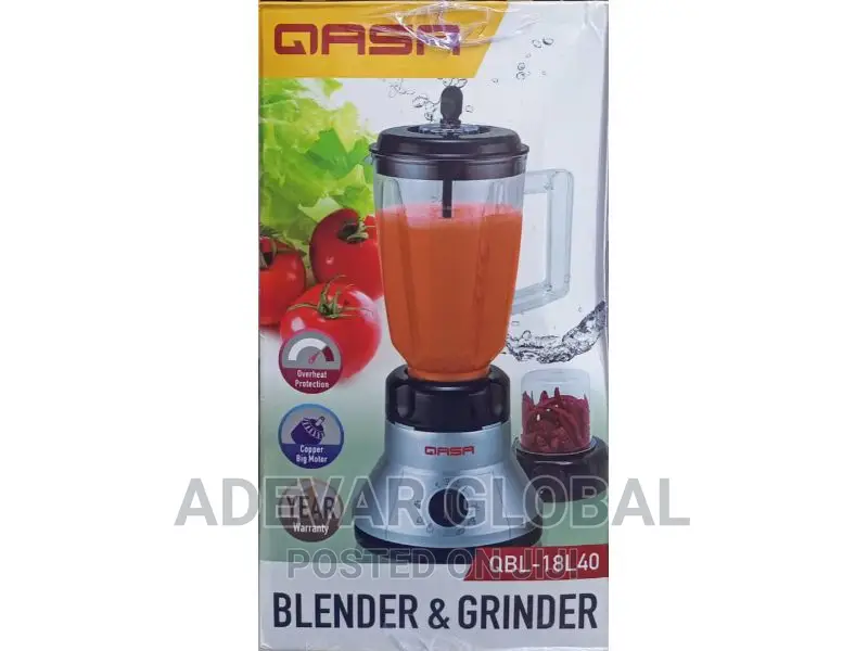 Qasa 1.5 Litres Blender / Grinder QBL-18l40 - 350 Watts