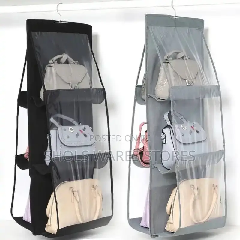 Pocket Hand Bag Organizer Rack