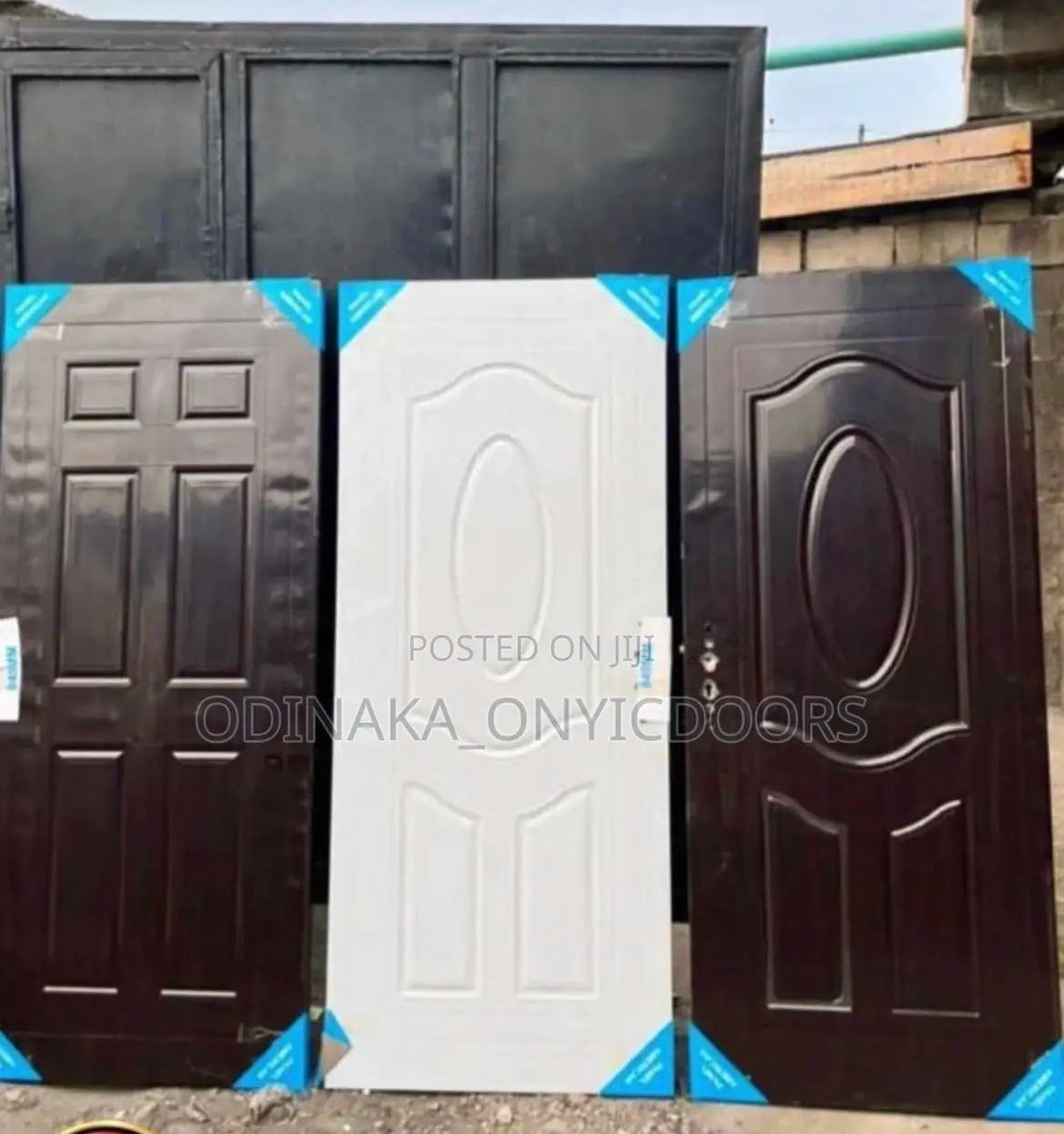 American Panel Steel Door (Nigerian Made) 25mm Thicknesses