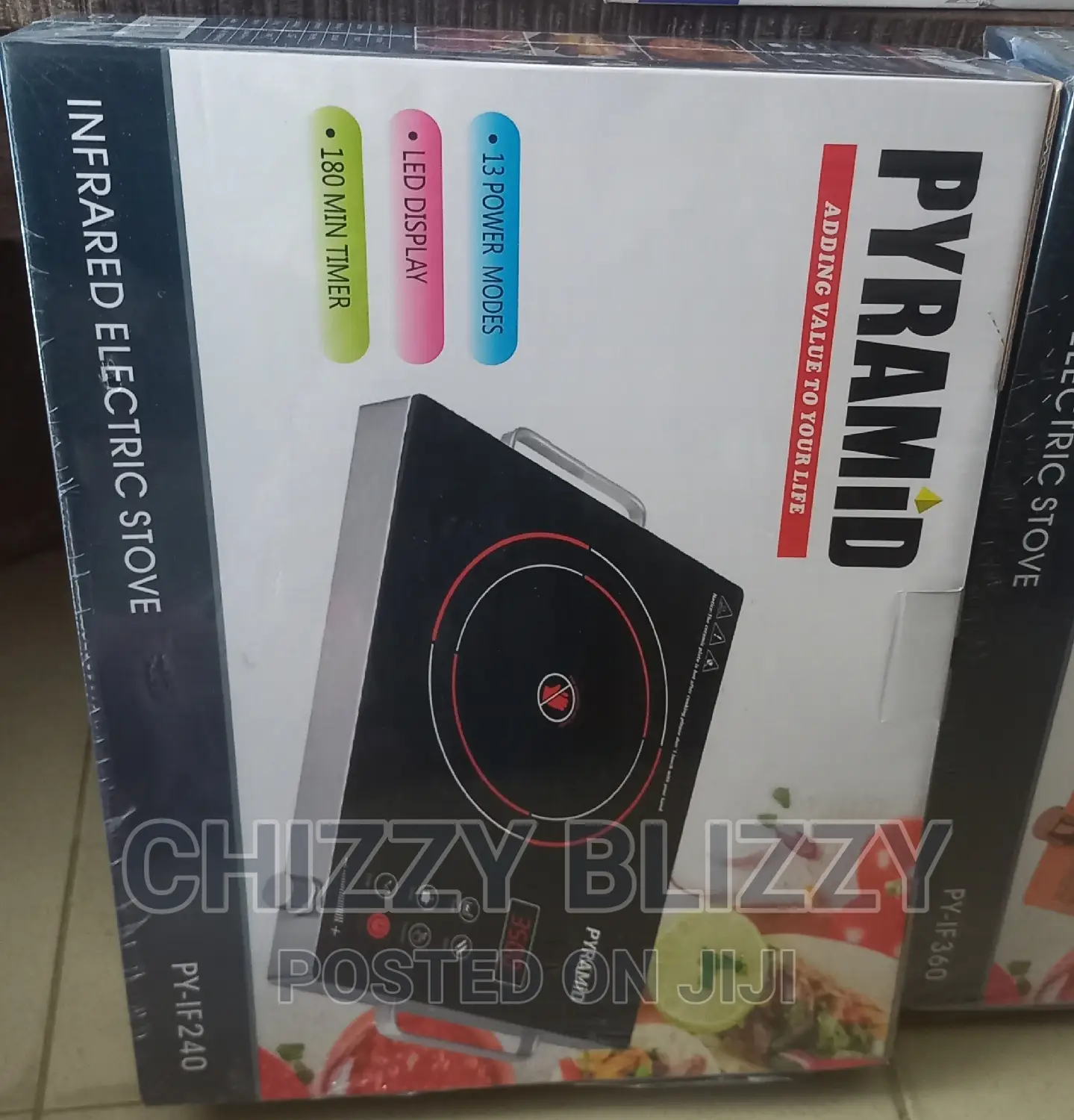 Pyramid Infrared Electric Stove